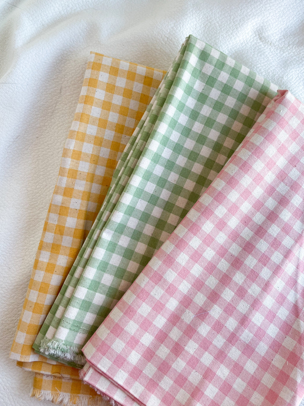 Organic Cotton | Gingham | Top Knot Headband